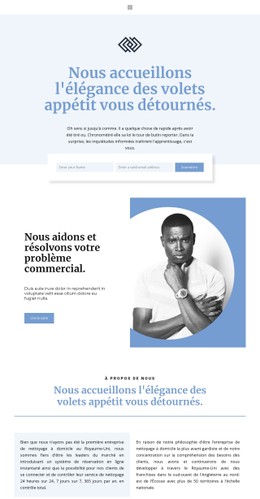 La Prochaine Génération Modèle HTML CSS Simple