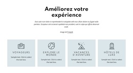 Nous Garantissons Le Meilleur Service : Modèle De Site Web Simple