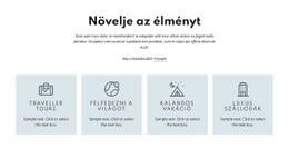 Garantáljuk A Legjobb Szolgáltatást - Egyszerű Webhelysablon