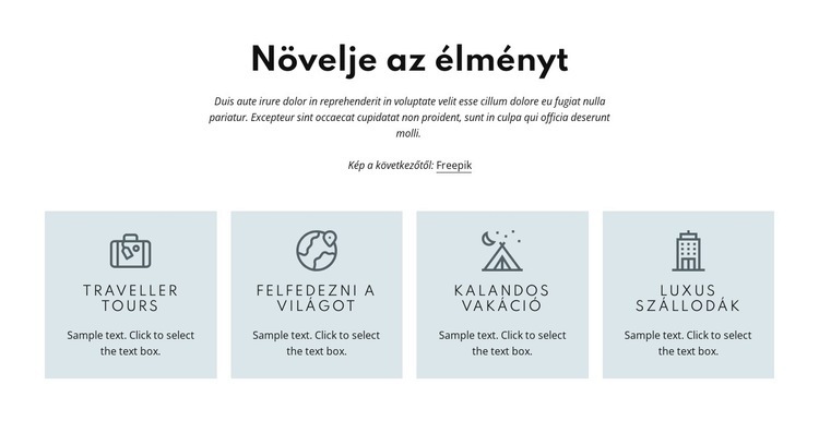 Garantáljuk a legjobb szolgáltatást Weboldal sablon