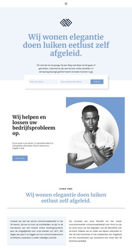 Volgende Generatie Eenvoudige HTML CSS-Sjabloon
