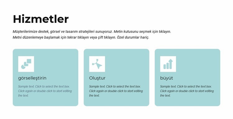 Markanız daha fazlasını hak ediyor Web Sitesi Oluşturucu Şablonları