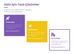Yaratıcı Iş Stratejileri - Özel WordPress Teması