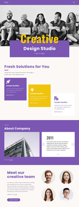 We Are Creative Branding Professionals - Easy-To-Use WordPress Theme