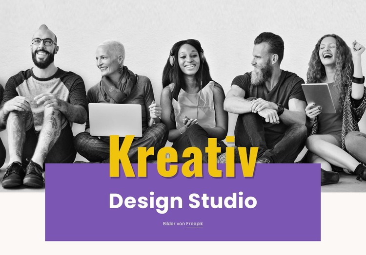 Kunstdesign-Lösungen Website Builder-Vorlagen