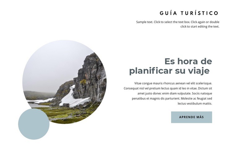 Planifica tu viaje a Noruega Plantillas de creación de sitios web