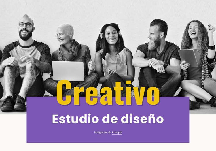 Soluciones de diseño artístico Plantillas de creación de sitios web