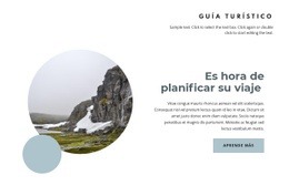 Planifica Tu Viaje A Noruega - Maqueta De Sitio Web Psd