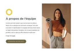 Modèle En Ligne Gratuit Pour Des Professeurs De Yoga Talentueux