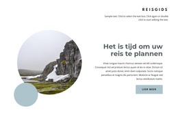 Plan Je Reis Naar Noorwegen - Site Met Download Van HTML-Sjabloon