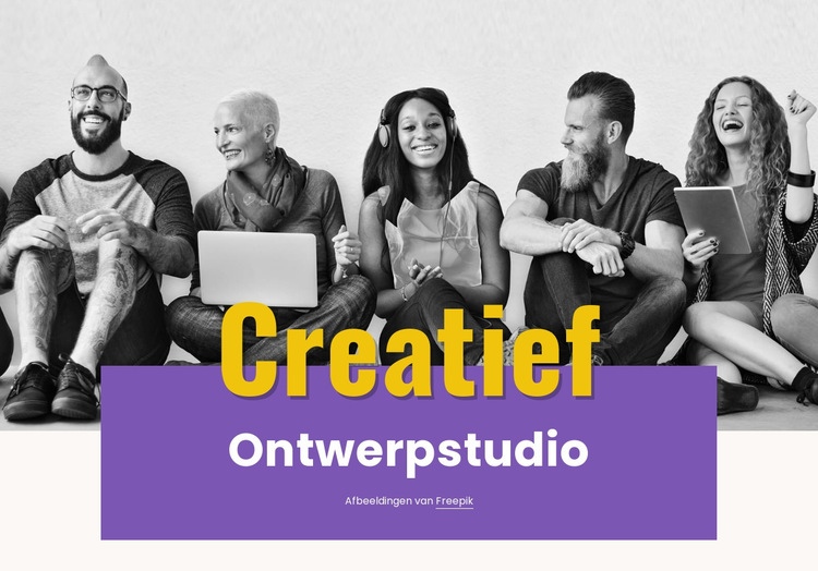 Oplossingen voor kunstontwerp Html Website Builder