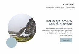 Plan Je Reis Naar Noorwegen - Mockup Voor Psd-Website