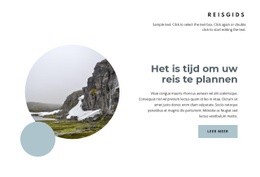 Websiteontwerp Voor Plan Je Reis Naar Noorwegen