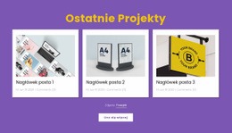 Najnowsze Projekty Projektowe