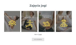 Nasze Zajęcia Jogi Podstawowy Szablon HTML Z CSS