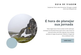 Planeje Sua Viagem Para A Noruega - Site Com Download De Modelo HTML