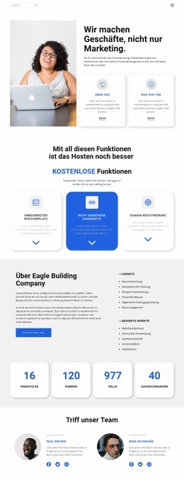 Nicht Nur Marketing - HTML Template Generator