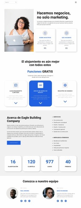 No Solo Marketing - Plantillas De Sitios Web Adaptables