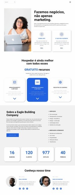 Não Apenas Marketing - Construtor De Sites