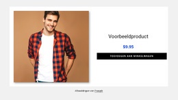 Productdetails Herenoverhemd - Websitebouwer Met Slepen En Neerzetten