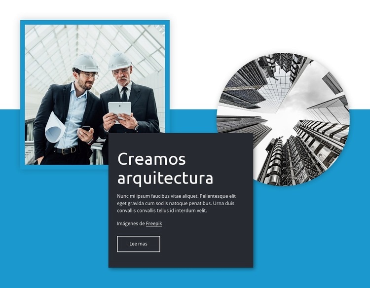 Creamos arquitectura Creador de sitios web HTML