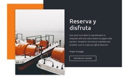 Impresionante Diseño Web Para Disfruta De La Vida Del Lago