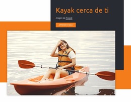 Kayak Cerca De Ti - Plantilla Joomla Sencilla