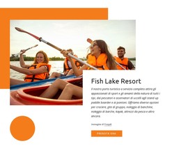 Resort Sul Lago Di Pesce - Download Del Modello HTML