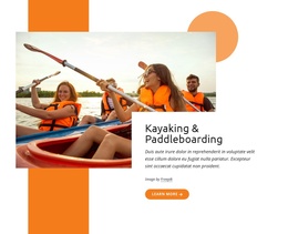 Kayaking And Paddleboarding - Creative Multipurpose Joomla Template