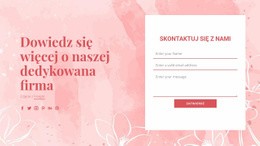 Premium Kreator Stron Internetowych Dla Skontaktuj Się Z Nami W Sprawie Ilustracji Wektorowych