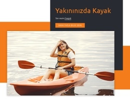 Yakınınızda Kayak Yapmak - Özelleştirilebilir Profesyonel HTML5 Şablonu