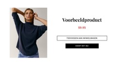 Collectie Productdetails E-Commercewebsite