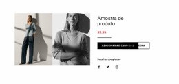 Detalhes De Produtos De Moda