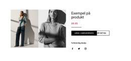 Modeproduktdetaljer