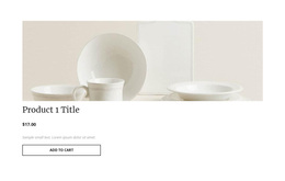 Interior Product Details - Landing Page