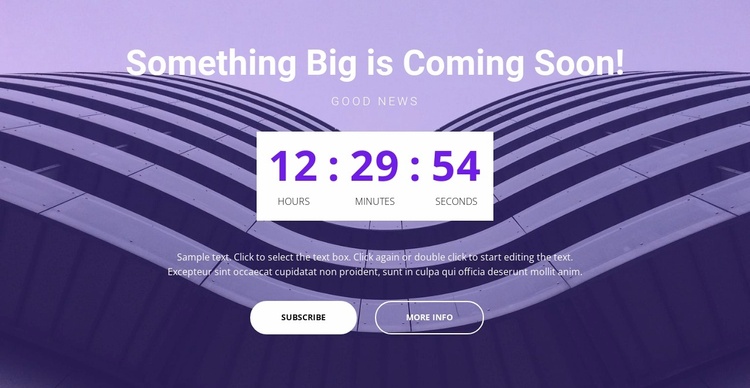 Start soon Website Template