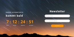 Exklusive Joomla-Vorlage Für Abonnieren Sie Die Benachrichtigung