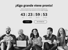 Cree Su Propio Sitio Web Para Próximamente Con Cuenta Regresiva