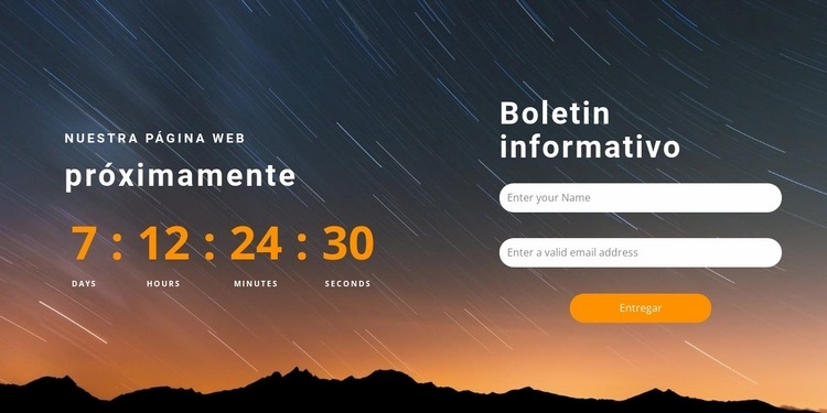 Suscríbete a la notificación Diseño de páginas web