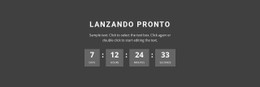 Lanzando Pronto Plantilla CSS Premium