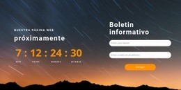 Suscríbete A La Notificación: Plantilla HTML5 Lista Para Usar
