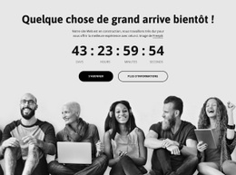 Bientôt Avec Compte À Rebours - Conception De Sites Web De Téléchargement Gratuit