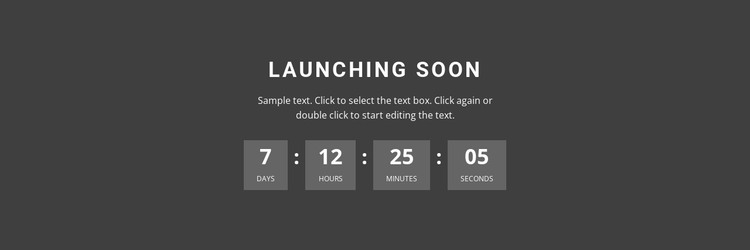 Launching soon HTML Template
