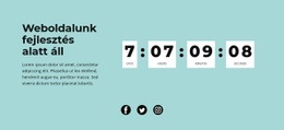 Blokkolás Visszaszámlálóval – Webhelysablon Letöltése