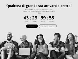 Prossimamente Con Il Conto Alla Rovescia - HTML Website Builder