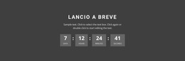 Lancio A Breve - Tema Joomla