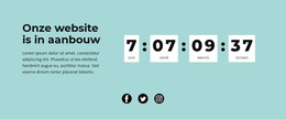 Blokkeren Met Afteltimer - Responsief WordPress-Thema