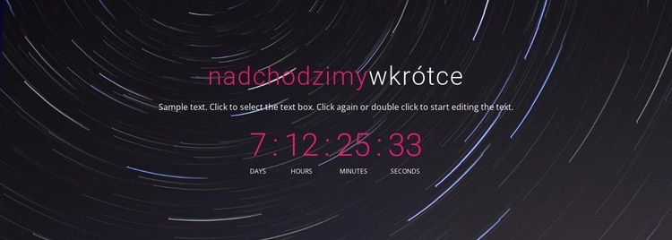 Do zobaczenia wkrótce Projekt strony internetowej