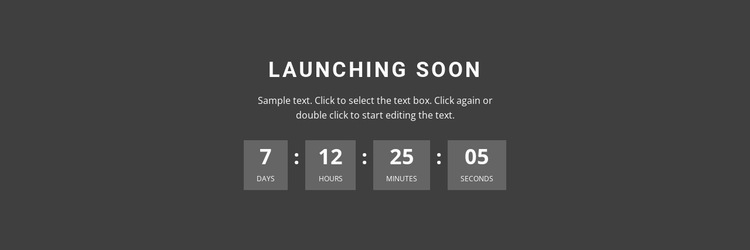 Launching soon Squarespace Template Alternative