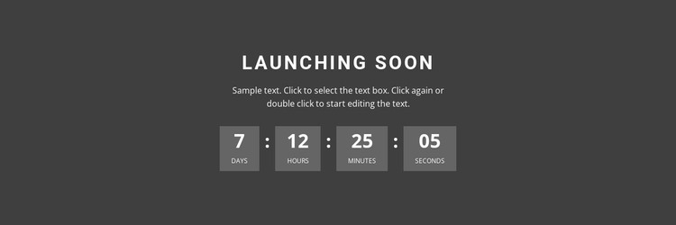 Launching soon WordPress Theme